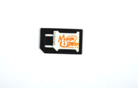 Micro adattatore nano nero di SIM per l'ABS normale della plastica del telefono cellulare