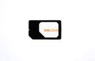 adattatore nano di SIM UICC della carta mini- di 3FF, ABS di plastica nero IPhone4