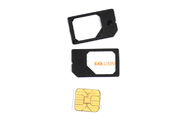 Micro adattatore regolare nero della carta SIM/micro adattatore 3FF - 2FF della carta SIM