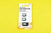 Adattatore di plastica della carta SIM del telefono cellulare dell'ABS per Iphone nano e micro