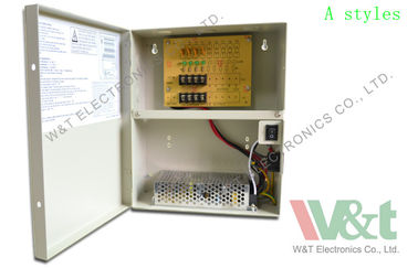 8 alimentatore in CC per la macchina fotografica del CCTV, approvazione di Manica 24V 3.5A 12V del CE/FCC
