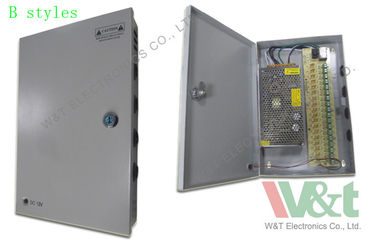 Scatola fissata al muro 10A di distribuzione di energia dell'alimentazione elettrica della videocamera di sicurezza/CCTV