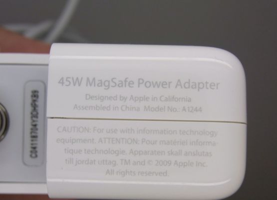 Caricatore originale dell'adattatore di corrente alternata 45W per i computer portatili MB283LL/A-00 di Apple 14.5v