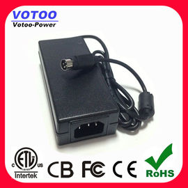 4 adattatore di potere di commutazione della spina 12v 4a di CC del perno con l'anello per il computer portatile