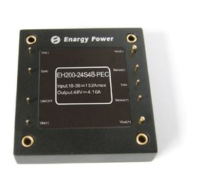 L'alimentazione elettrica di potere militare su ordinazione 200W ha prodotto 48V 13.2A EH200-24S48-PEC