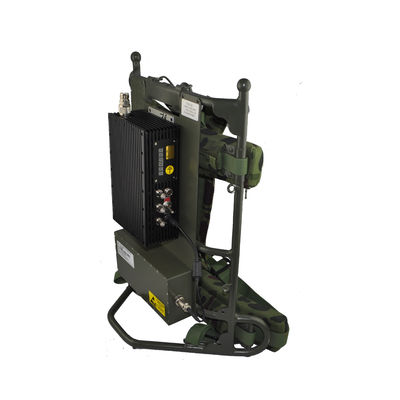 Trasmettitore mobile di Manpack COFDM video, collegamento senza fili dello zaino militare 5~8W video