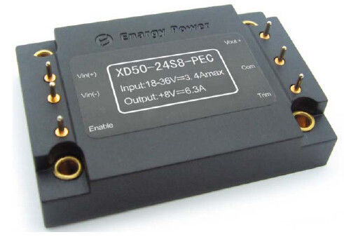 18 il convertitore di CC di CC di tensione in ingresso del ‐ 36 V 50 watt ha prodotto 8V XD50-24S8-PEC