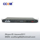 multiplexor a fibra ottica di Multi-servizio 4/8E1 PDH, 1+1 protezione, SNMP, alimentazione elettrica di AC+DC