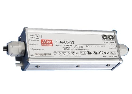 All'aperto senza condensazione impermeabile 60W LED del driver corrente di UL8750