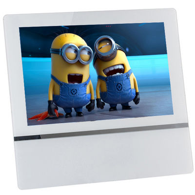 esposizione di pubblicità della rete di Android dello schermo di visualizzazione Media Player 1080p di alta definizione bianca di 21.5inch video con WIFI