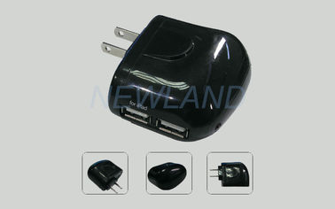 5V 2A si raddoppiano adattatore di potere di viaggio del caricatore della parete di USB per il iPhone/Samsung