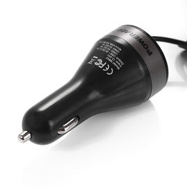 caricatore dell'automobile della porta USB di 4.2A 21W tre con il micro adattatore incorporato di potere del cavo di USB