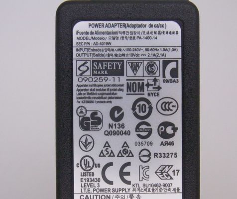 Caricatore compatibile dell'adattatore di CA di potere del computer portatile di Samsung PA-1400-14