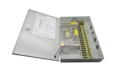 alimentazione elettrica del metallo della scatola di distribuzione di energia del CCTV di Manica di 12V 20A 18