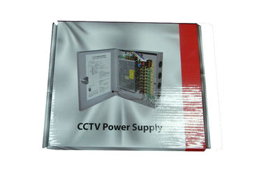 9 alimentazioni elettriche della macchina fotografica del CCTV di Manica, scatola dell'alimentazione elettrica del CCTV di 12V 5Amps