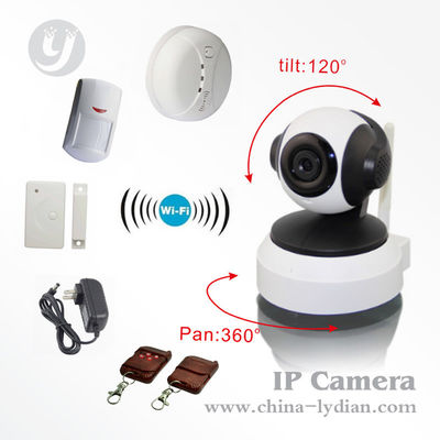 Videocamera di sicurezza di visione notturna/CCTV della rete della macchina fotografica del IP di HD WiFi audio
