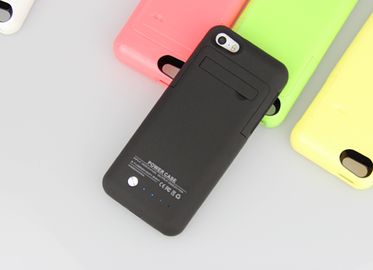 Copertura esterna di caso del caricatore della Banca di potere del backup di batteria per il iPhone 5 2200mAh