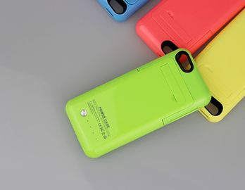 Copertura esterna di caso del caricatore della Banca di potere del backup di batteria per il iPhone 5 2200mAh