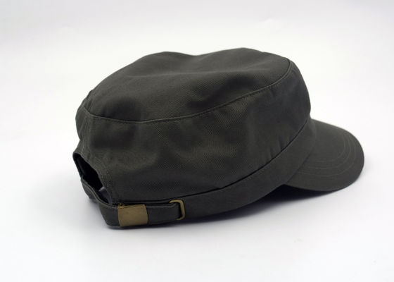 I militari regolabili del cotone dell'esercito di modo ricoprono il cappello per gli uomini, fermaglio del metallo