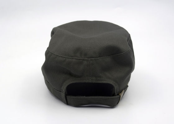 I militari regolabili del cotone dell'esercito di modo ricoprono il cappello per gli uomini, fermaglio del metallo