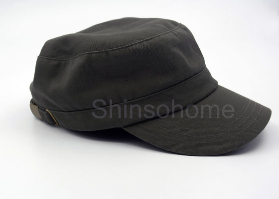 I militari regolabili del cotone dell'esercito di modo ricoprono il cappello per gli uomini, fermaglio del metallo