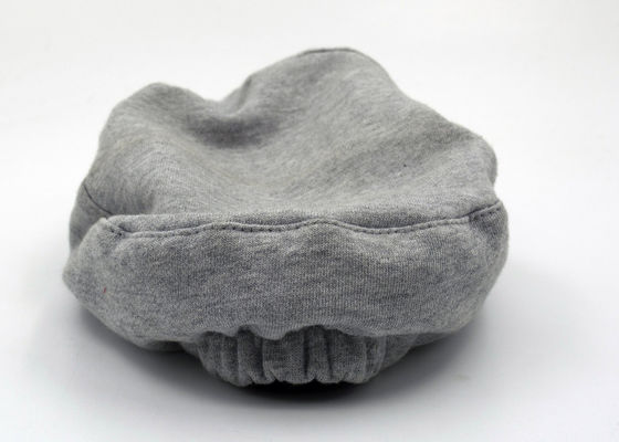 Grey su misura di Flexfit dello spazio in bianco del cappuccio dei militari del cotone donne/degli uomini con il bordo curvo
