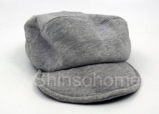 Grey su misura di Flexfit dello spazio in bianco del cappuccio dei militari del cotone donne/degli uomini con il bordo curvo