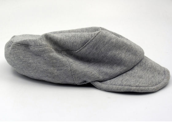 Grey su misura di Flexfit dello spazio in bianco del cappuccio dei militari del cotone donne/degli uomini con il bordo curvo