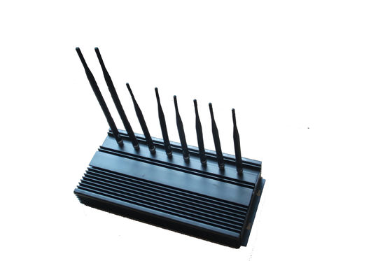 emittente di disturbo di alto potere di 35dBm 4G WIFI/stampo EST-808N3 per militare, nero