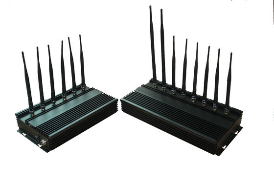 emittente di disturbo di alto potere di 35dBm 4G WIFI/stampo EST-808N3 per militare, nero