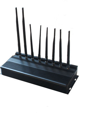 emittente di disturbo di alto potere di 35dBm 4G WIFI/stampo EST-808N3 per militare, nero