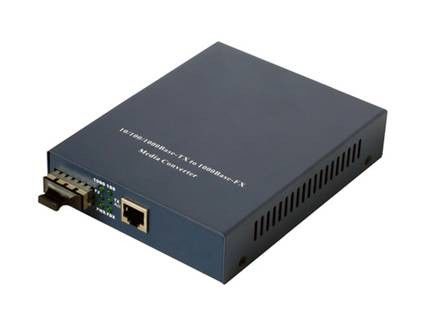 100 / 1000M fibra ottica Media Converter supporta il controllo di flusso, pacchetto di Ethernet 1536 byte