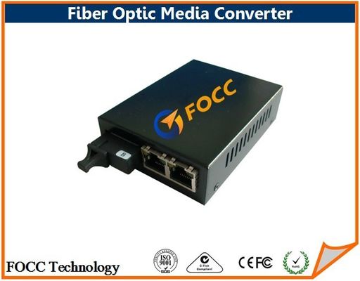 IL WDM BIDI di 10/100M sceglie il connettore veloce 20km dello Sc del convertitore di media di Ethernet della fibra