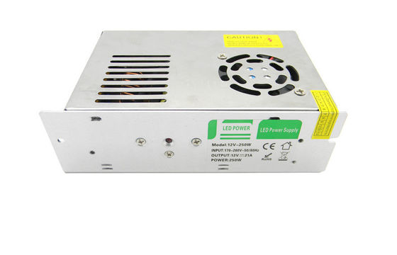 Alto adattatore DC12V 250W, CE dell'alimentazione elettrica di commutazione di Efficency certificato