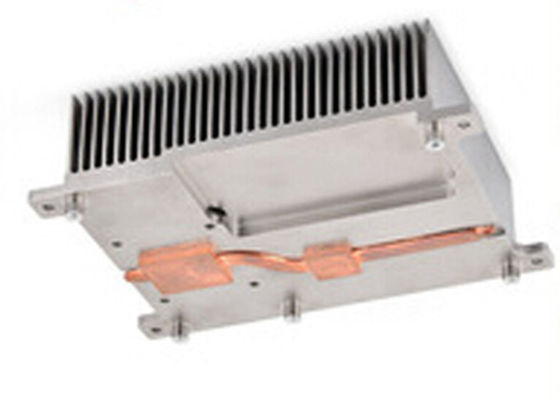 Dissipatore di calore di alluminio medico dell'aletta di Pin del rame con il condotto termico 1pc