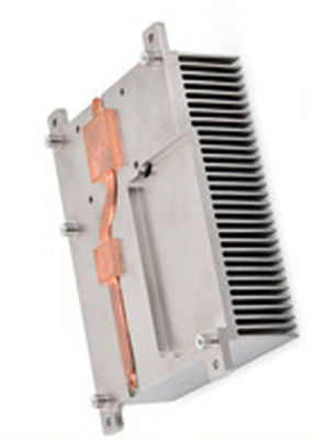 Dissipatore di calore di alluminio medico dell'aletta di Pin del rame con il condotto termico 1pc