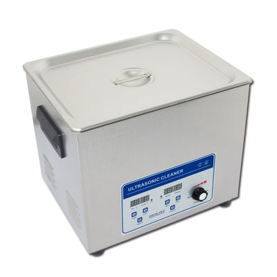 Rimozione ultrasonica dell'olio dell'hardware del pulitore 10liter di Benchtop di potere regolabile