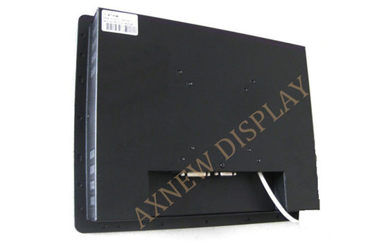 Alta parete di definizione che monta 15" incastonatura anteriore LCD industriale del monitor IP65 di tocco di IR