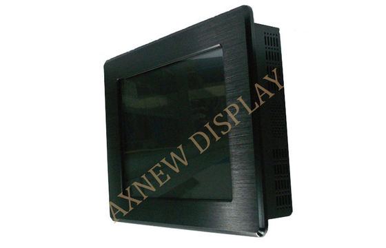 Alta parete di definizione che monta 15" incastonatura anteriore LCD industriale del monitor IP65 di tocco di IR