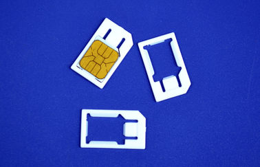 3FF al micro adattatore di plastica della carta SIM 2FF per il cellulare normale